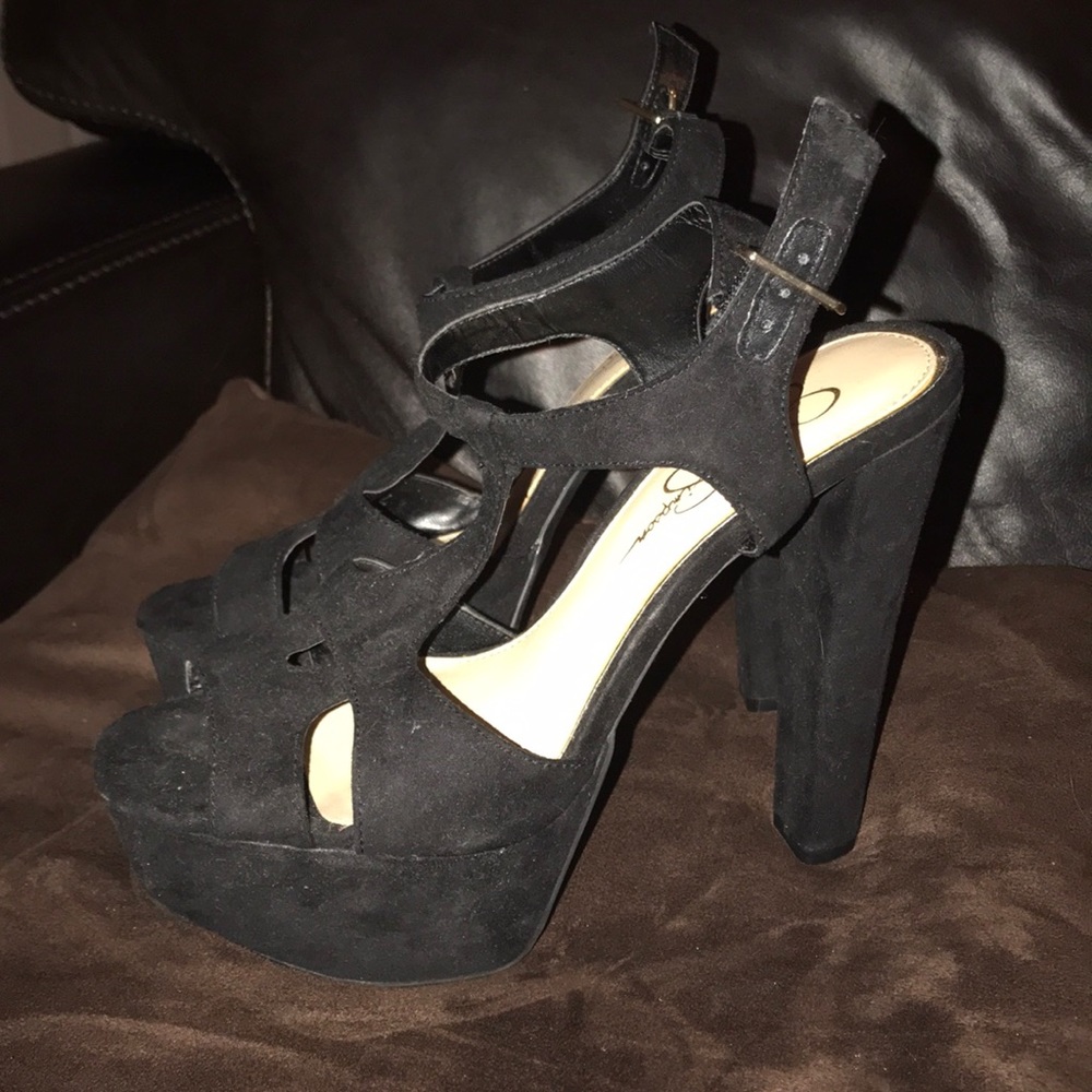 JESSICA SIMPSON platform heels size 7